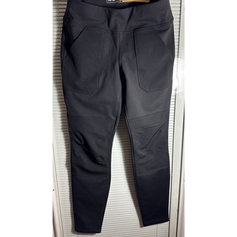 CARHARTT Force Fitted Double Knee Pants Women’s S 4-6 Black Workwear NWT - Picture 1 of 9